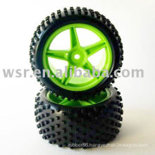 Rubber RC tire for racing car